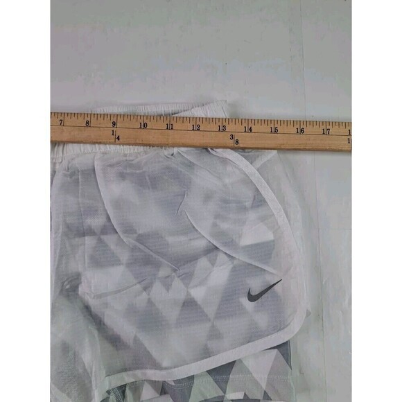 Nike Dri-Fit Tempo Women's Athletic Running Shorts Lot Of 2 Teal/ White Size S - Picture 9 of 11